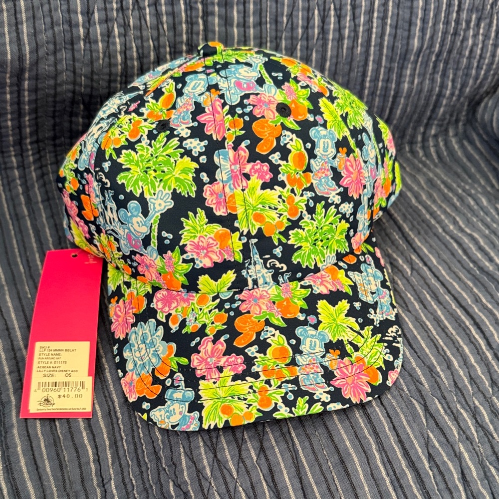 NWT Disney X Lilly Pulitzer Cap